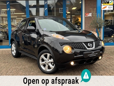 NISSAN JUKE 1.6 Acenta 2012 Zwart AUT CLIMA LM 17 APK NAP!