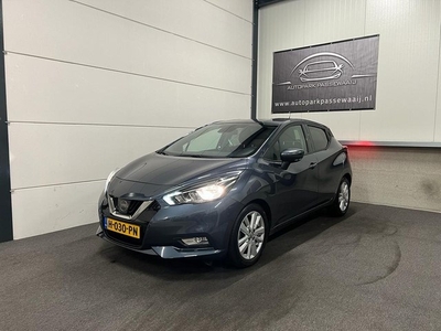 Nissan Micra 1.0 IG-T N-Connecta Parkeersensoren, Achteruitrijcamera, Cruise, Airco, Elektrische Ram