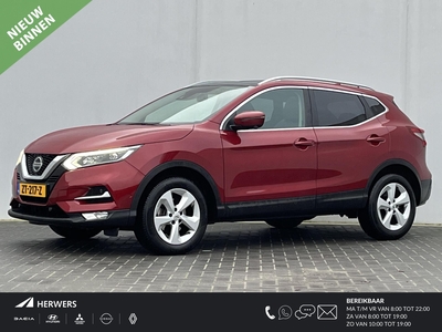 NISSAN QASHQAI 1.3 DIG-T 160PK DCT Automaat Tekna / Trekhaak 1500KG Trekgewicht / Pro pilot / Panoramadak / Stoelverwarming / Lederenbekleding - Stof