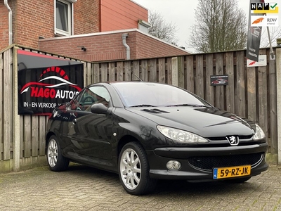 Peugeot 206 CC 2.0-16V CABRIO/AIRCO/LEDER/APK