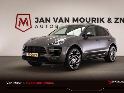 Porsche Macan 3.6 Turbo | SPORT CHRONO | PANORAMADAK | LUCHTVERING PASM | CAMERA | TREKHAAK | 21