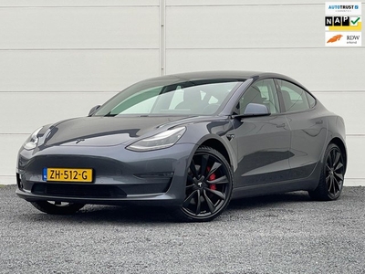 Tesla Model 3 Performance 75 kWh/465PK Org NL Pano