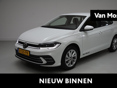 VOLKSWAGEN POLO 1.0 TSI Style 95 PK | Demo | Virtual Cockpit | Parkeersensoren | Adaptive Cruise Control | Climate Control | Apple Carplay | Android Auto | IQ.Light | LED | Lichtmetalen velgen |