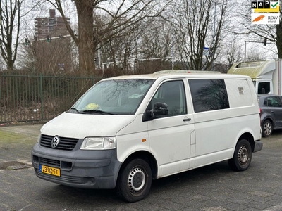 Volkswagen Transporter 1.9 TDI • Dubbel Cabine • 3-Zits. •