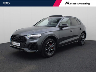 Audi Q5 50 TFSIe 220kW/299PK quattro S Line · Panoramadak · Leder/ Stof · Stoel- & stuurverwarming · Garantie tot september 2025