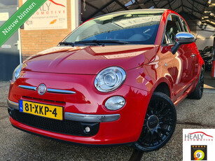 Fiat 500 C 1.2 Pop|Cabrio|Zwart Leder+Velg|Xenon|Goed o.h!