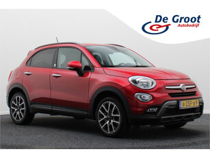 Fiat 500X Cross 1.4 Turbo MultiAir Cross Climate, Cruise, Navigatie, Camera, Keyless, Noodremassistent, Trekhaak, 18''