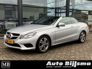 Mercedes E-klasse Cabrio 200 Ambition, navi, led verlichting, nekverwarming, zeer net,