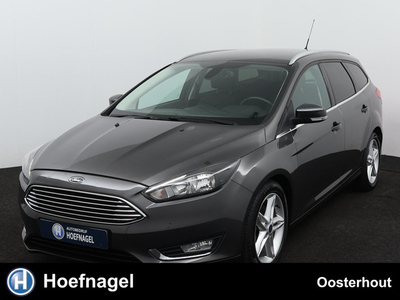 Ford Focus Wagon 1.5 Titanium Edition 150pk Navigatie - Parkeersensoren - Climate Control - Cruise Control - 17