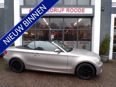 BMW 1 Serie Cabrio 118i Executive AIRCO,LEDER,ELEC DAK,TOP