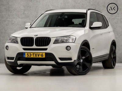 BMW X3 xDrive20i High Executive Sport 184Pk Automaat (NAVIGATIE, LOGISCH NAP, CAMERA, STOELVERWARMING, ELEK SPORTSTOELEN, GETINT GLAS, LEDER, CRUISE, NIEUWE APK, NIEUWSTAAT)