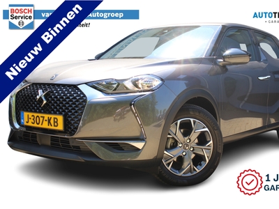 DS DS3 CITROEN Crossback 1.2 PureTech Business | Incl 1 jaar Garantie | Clima | Navi | Cruise | 17 Inch LMV | Parkeersensoren V+A | Rondom zicht camera | Digital cockpit | Keyless start | DAB | Apple CarPlay/Android Auto | Draadloze telefoon lader | Origineel...