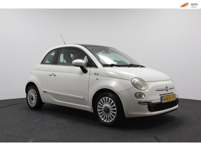 Fiat 500 1.2 Lounge Airco Panorama dak Sportvelgen