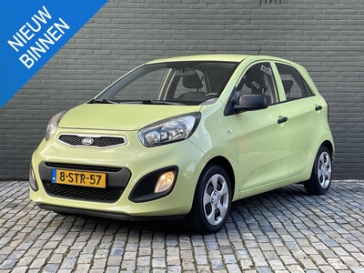 KIA Picanto 1.0 CVVT I AIRCO I ELEKTRISCHE RAMEN I 5-DEURS, hatchback, bj 2012