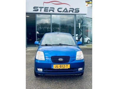 KIA Picanto 1.1 LX, 5 Deurs, Elektrische ramen, Stoelverwarming, APK, hatchback, bj 2005