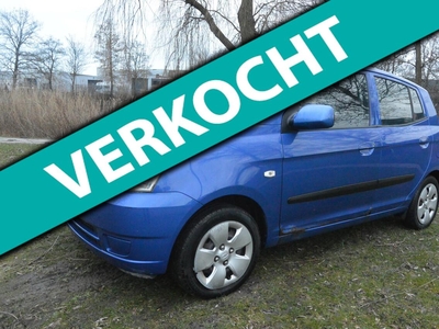 KIA Picanto 1.1 LXE automaat1ste eigenaarweinig km'sstuurbekrelektr pakket, hatchback, bj 2007