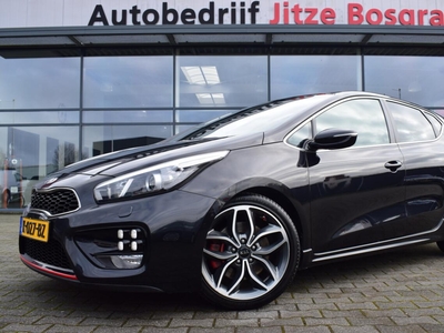 KIA PRO CEE D 1.6 T-GDi 204pk GT Xenon | Panoramadak | Leder/Alcantara | Full Map Navi | 18 Inch LMV | Volledig Onderhouden, hatchback, bj 2016