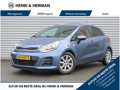 KIA RIO 1.2 CVVT DynamicLine 2de eig./Airco/Cruise/NAV./NL auto/GOED ondh., hatchback, bj 2016