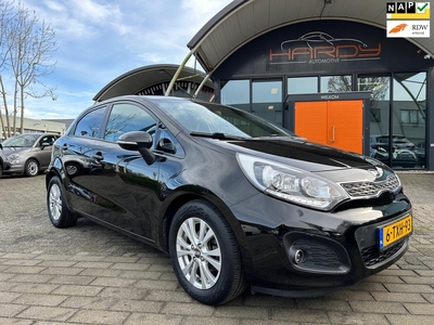 KIA RIO 1.2 CVVT World Cup Edition Leer Navigatie, hatchback, bj 2014