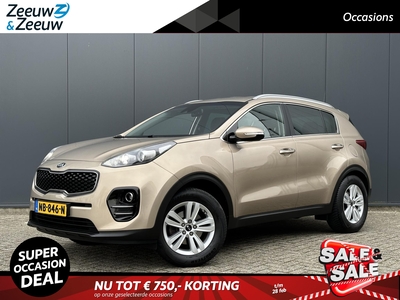 KIA SPORTAGE 1.6 GDI First Edition | Dealer Onderhouden | Navi | Clima | Camera | Cruise Control | Trekhaak