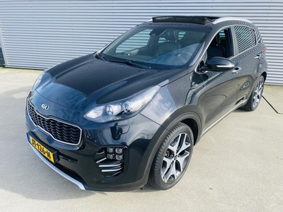 KIA Sportage 1.6 T-GDI GT-Line PlusLine NL-auto | Trekhaak | Stoel&Stuurverw + Stoelkoeling, terreinwagen/pick up, bj 2016