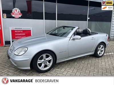 MERCEDES SLK-KLASSE 230 Kompressor / leer / stoelverwarming / YOUNGTIMER