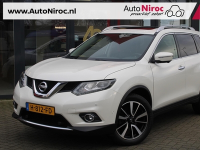 NISSAN X-TRAIL DIG-T 163 Tekna | AFNEEMBARE TREKHAAK | LEER | SCHUIFDAK | 1.800 KG TREKGEWICHT |