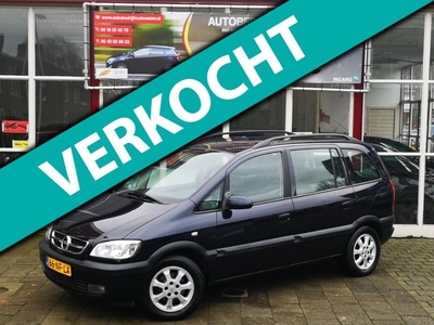 Opel Zafira 1.8 16V 2003 7P Elegance Airco/Cruise/VERKOCHT!