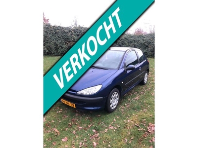 Peugeot 206 1.1 Pop' Art NAP/NWE APK/LAGE KM STAND/NETTE