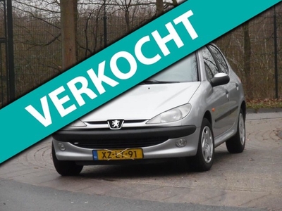 Peugeot 206 1.4 Gentry Nieuwe Apk/5DRS/Airco/Nette Auto