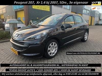 Peugeot 207 1.4- Diverse auto's op voorraad in deze