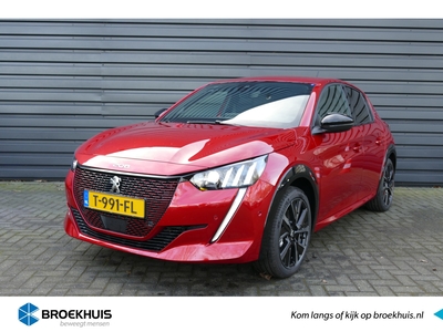 PEUGEOT 208 e-208 EV 136PK 50 KWH GT AUTOMAAT/ NAVI / CLIMA / PDC / 17'' LMV / CAMERA / KEYLESS / FULL-LED / WINTERPAKKET / BLUETOOTH / CRUISECONTROLE / VOORRAAD / DIRECT RIJDEN!!