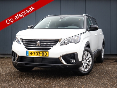 PEUGEOT 5008 1.2 Pure Executive (131PK), 7P, 1ste-Eigenaar, Keurig-Onderh., Navigatie/Apple-Carplay/Android-Auto, Leer, Parkeersensoren-V+A, Lane-Assist, Adaptive-Cruise-Control, Airco/Climate-Control, Parelmoer, LM.-Velgen-17Inch, Privacy-Glas, NL-auto