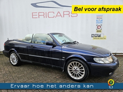 SAAB 9-3 Cabrio 2.0t S AIRCO LM LEER WINDSCHERM TREKHAAK