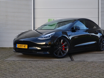 TESLA MODEL 3 Performance 75 kWh AutoPilot, Trekhaak, KW verlagingsset, Rijklaar prijs