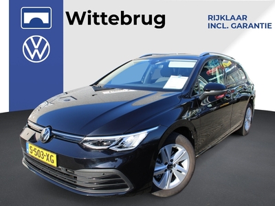 VOLKSWAGEN GOLF Variant 1.0 eTSI Life DSG Automaat Navigatie / Extra getint glas / Lane assist / Airco / Cruise control Fabrieksgarantie tot 01-05-2027! of 100.000km.