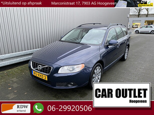 Volvo V70 1.6 T4 Limited Edition 175Dkm.NAP, AUTOMAAT, Leer, Navi, CC, PDC, Elec.Achterklep, LM, Trekh, nw. APK – Inruil Mogelijk –