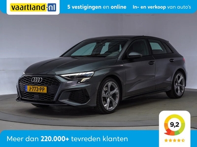 Audi A3 SPORTBACK 35 TFSI S edition Aut [ Virtual cockpit Nav Bang&Olufsen ]