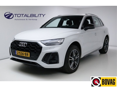 Audi Q5 50 TFSI-e S-LINE Quattro Hybrid 299 PK nw. model 2x S-Line, Black optic, 19