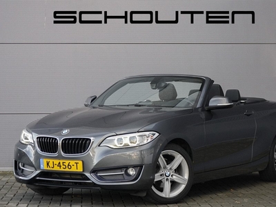 BMW 2 Serie Cabrio 218i Sport Navi ECC Sportstoel PDC