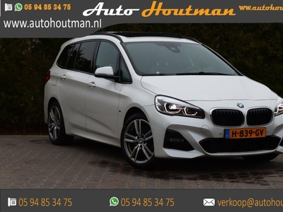 BMW 2-serie Gran Tourer 220i automaat 7persoons. High Executive M EDITION PANODAK|LEDER|CAMERA|FULL LED|NAVI|HEAD UP DISPLAY|FLIPPERS