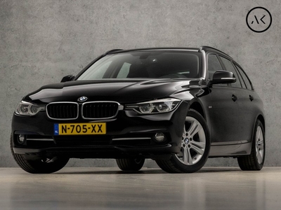 BMW 3 Serie Touring 318i High Executive Sportline Automaat (GROOT NAVI, DEALER ONDERHOUDEN, STOELVERWARMING, SPORTSTOELEN, ELEK ACHTERKLEP, LED KOPLAMPEN, PARKEERSENSOREN, NIEUWSTAAT)