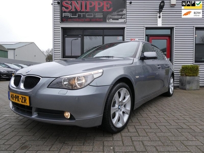 BMW 5-serie 520i Executive -AUTOMAAT-VOLLEDER-ORIGINEEL NEDERLANDS!-CLIMA-CRUISECONTROL-NETTE AUTO!-