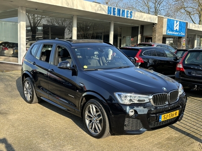 BMW X3 xDrive20d High Executive M Sport Edition Pano Head Up Keyless 360 cam