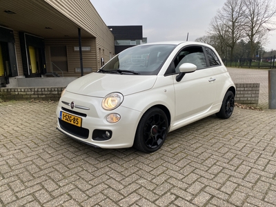 FIAT 500 0.9 TwinAir 500S [ leer,airco,audio,lmv ]