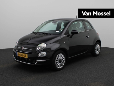 FIAT 500 1.2 Lounge | Navigatie | Cruise Control | DAB | Led-dagrijverlichting | Apple Carplay / Android Auto | Parkeersensor | 15 inch LMV |