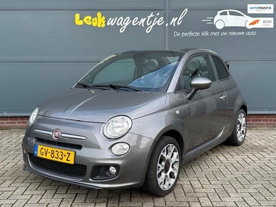 Fiat 500 C 0.9 Turbo 500S Cabrio *leder *aut. airco *16