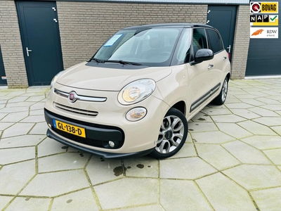 FIAT 500 L 0.9 TwinAir Lounge|Glazen Panodak electrisch |Airco automatisch|Stoel verwarming