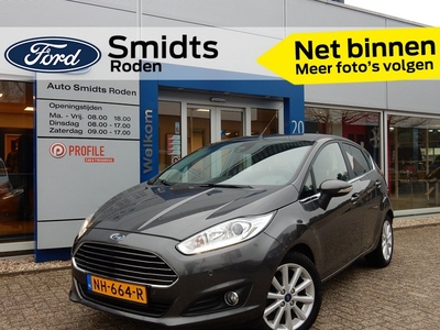 Ford Fiesta 1.0 100PK EcoBoost Titanium 5drs | Navigatie | Voorruitverwarming | Trekhaak | ISOFIX |