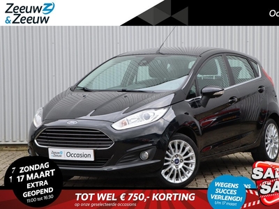 Ford Fiesta 1.0 EcoBoost Titanium | Navigatie | Voorruitverwarming | Telefoonvoorbereiding | Cruise Control | Climate Control | Parkeersensoren achter |